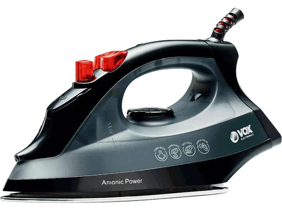 Plancha de Vapor VOX DBL5026 (Chorro de vapor  g/min - Base Cerámica Iónica)
