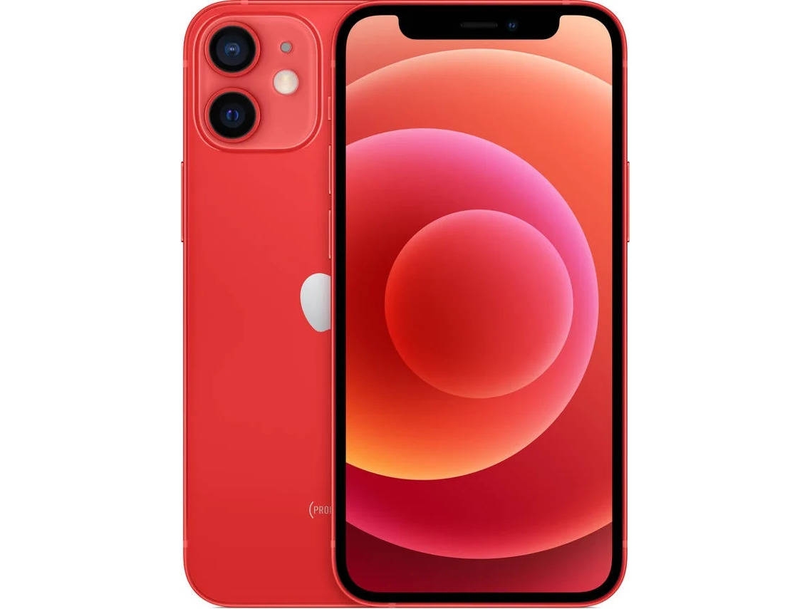 iPhone 12 Mini APPLE (Reacondicionado Flippers Como Nuevo - 5.4'' - 256 GB - Rojo)