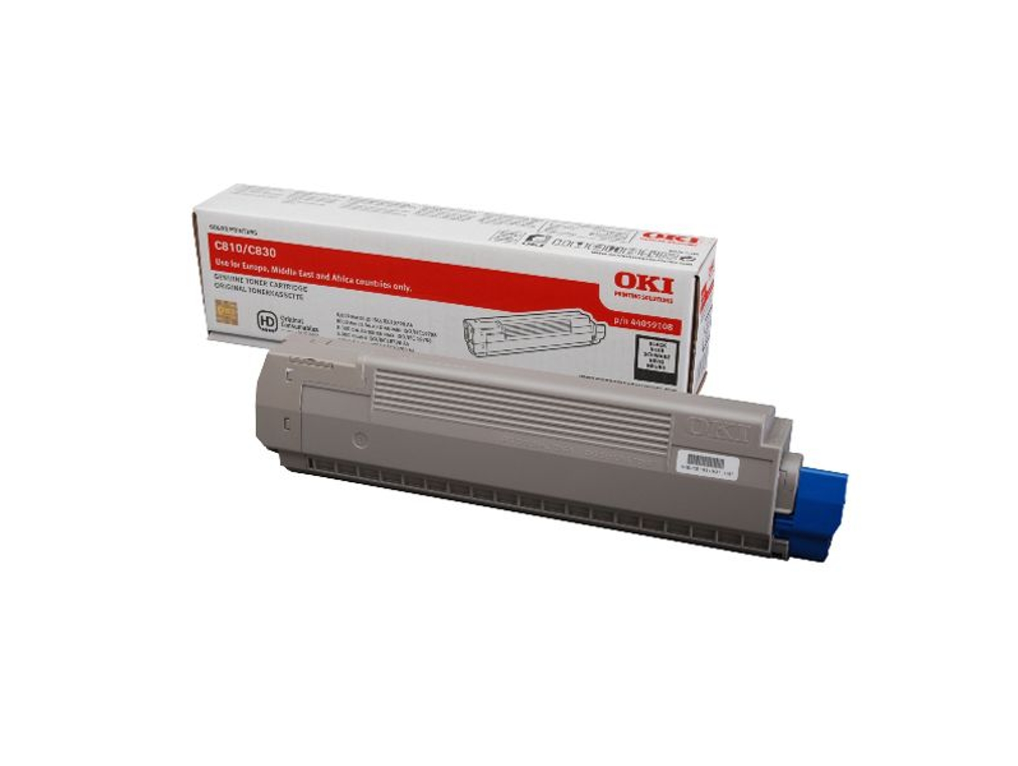 Cartucho de Tóner OKI 44059108 Negro  para C810CDTN, 810DN, 810N, 830CDTN, 830dn, 830dtn, 830n