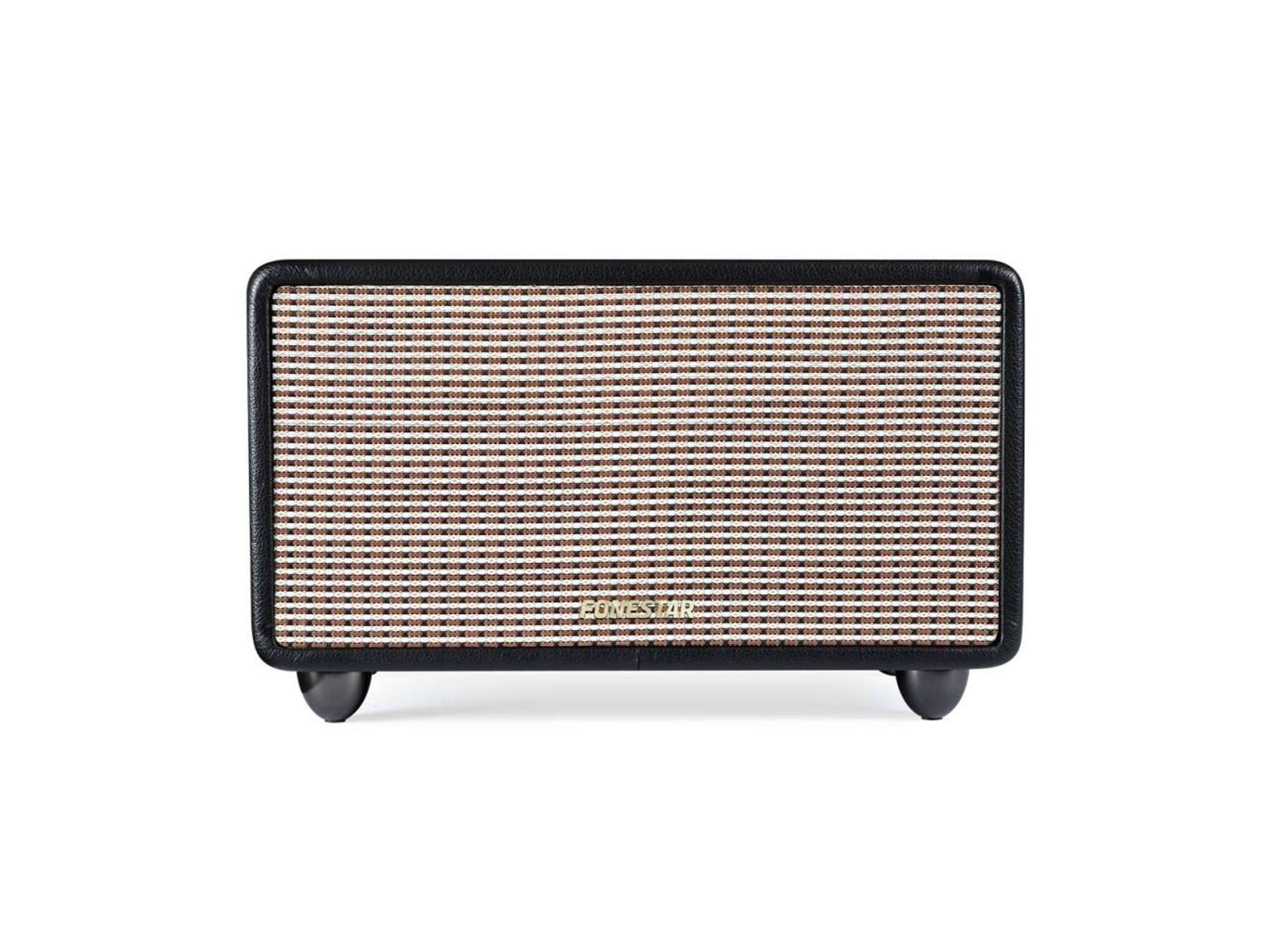 Altavoz Bluetooth FONESTAR Bluevintage-45N (Negro - 40 W - Alcance: 10 m)