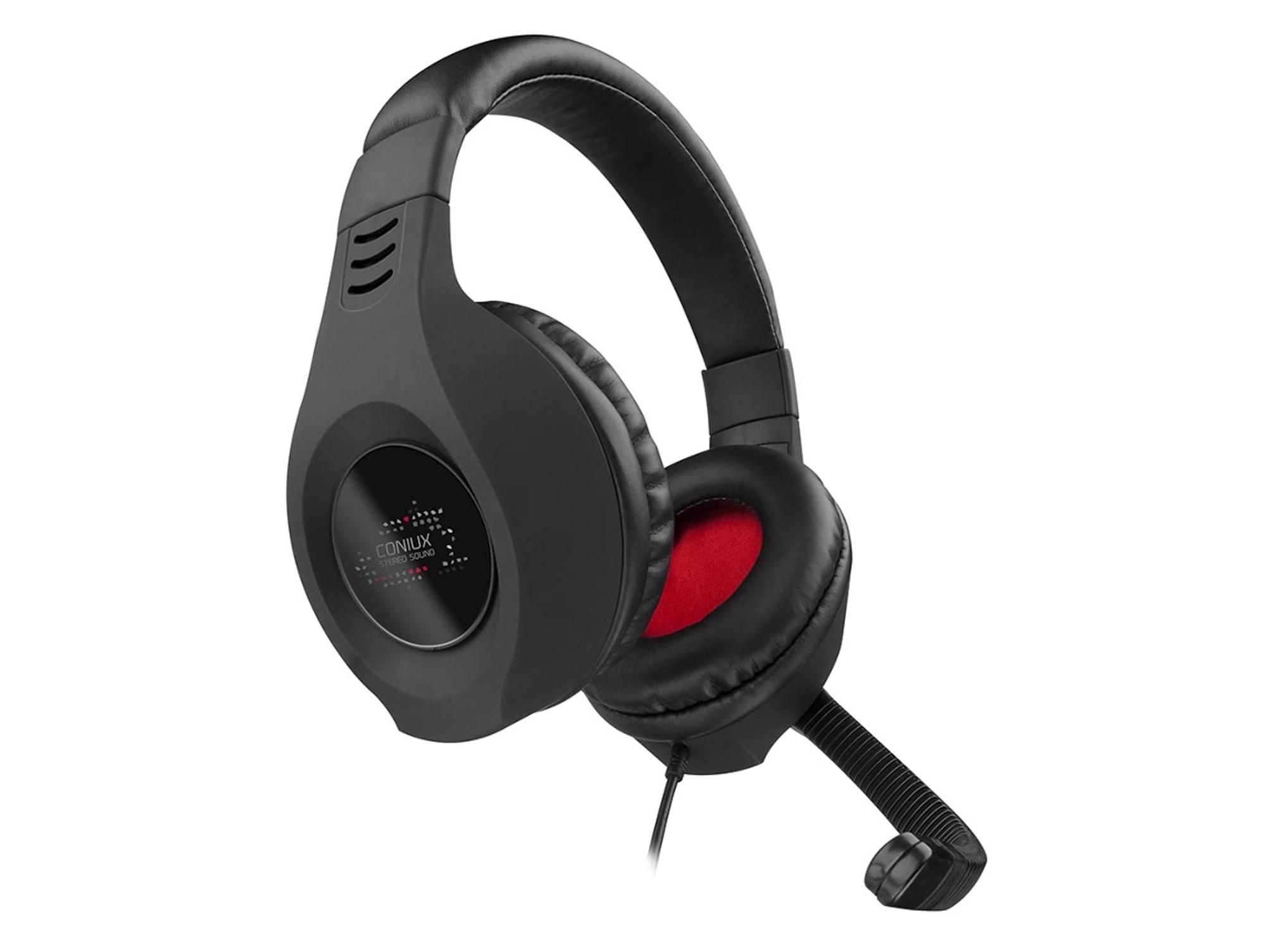 Auriculares Gaming Con Cable SPEED LINK Coniux (Over Ear - Multiplataforma - Negro)