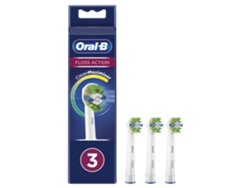 Cabezales de Recambio ORAL B Floss Action Blanco (3 unidades)