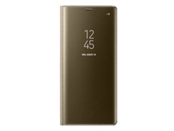 Funda SAMSUNG Galaxy Note 8 Clear View Dorado