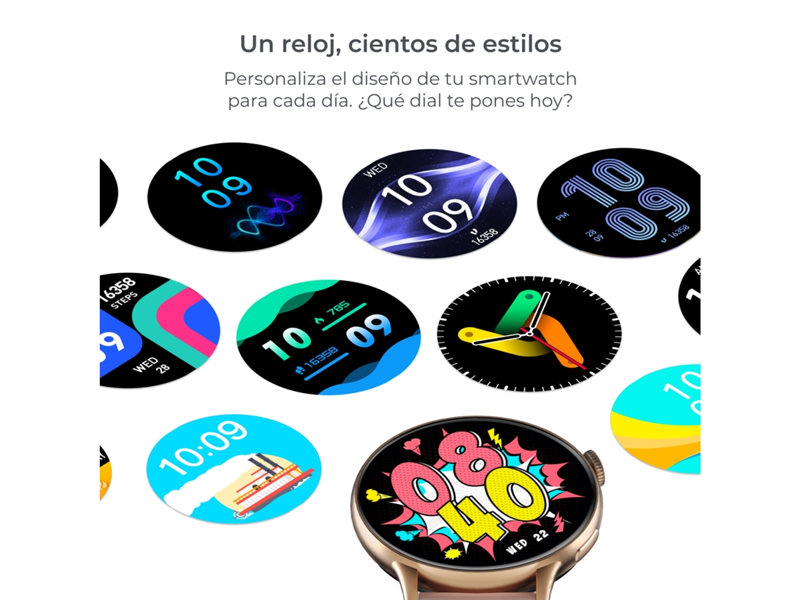Smartwatch KSIX Core 2, Pantalla AMOLED 1,43