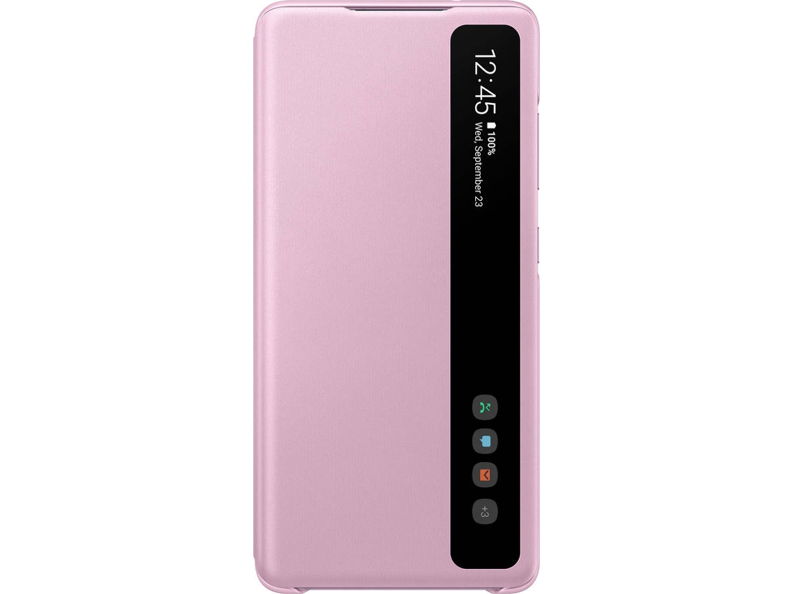 Funda Galaxy S20 FE SAMSUNG Clear View Violeta