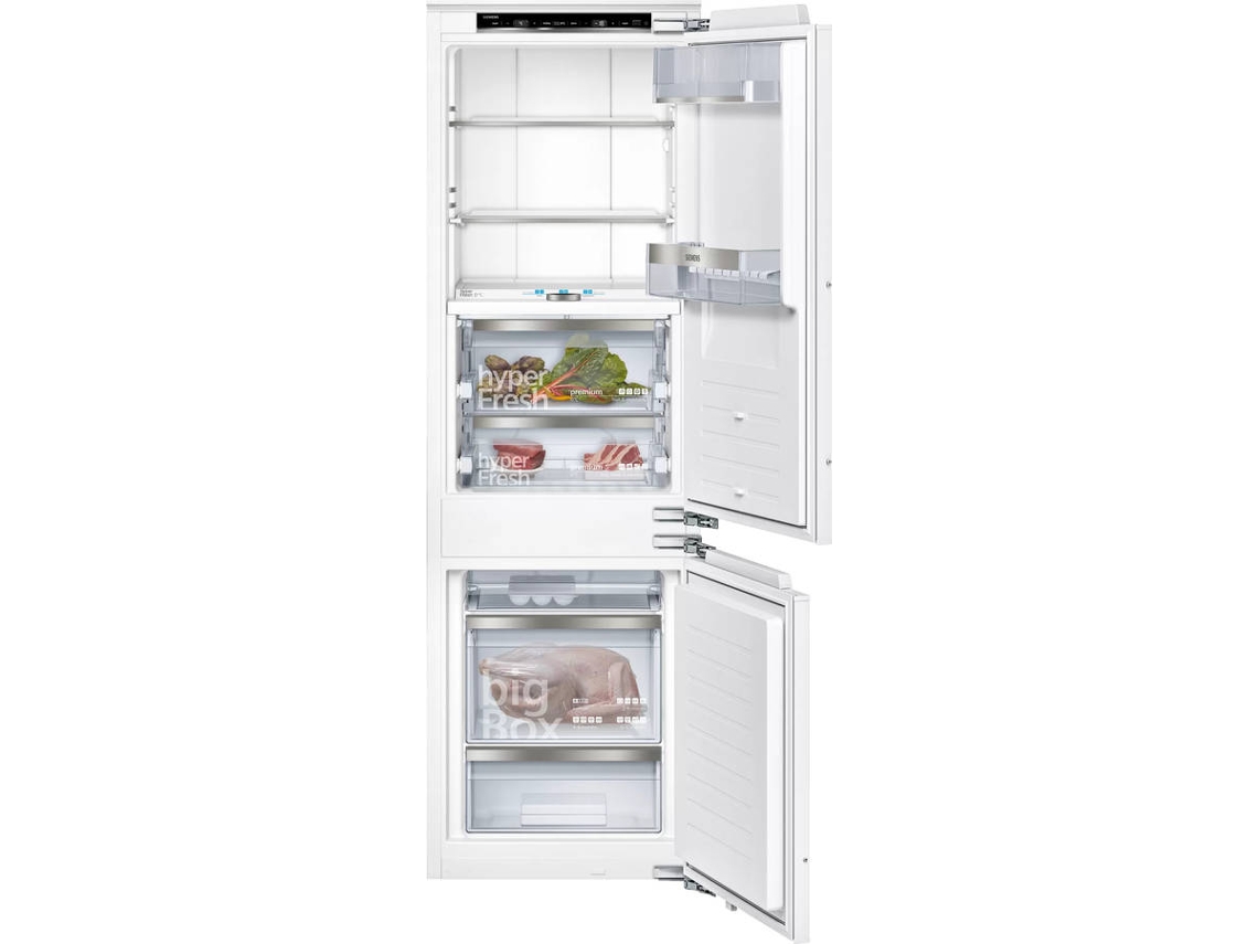 Frigorífico Combi Integrable SIEMENS iQ700 KI86FPDD0 (No Frost - 177.2 cm - 223 L - Blanco)