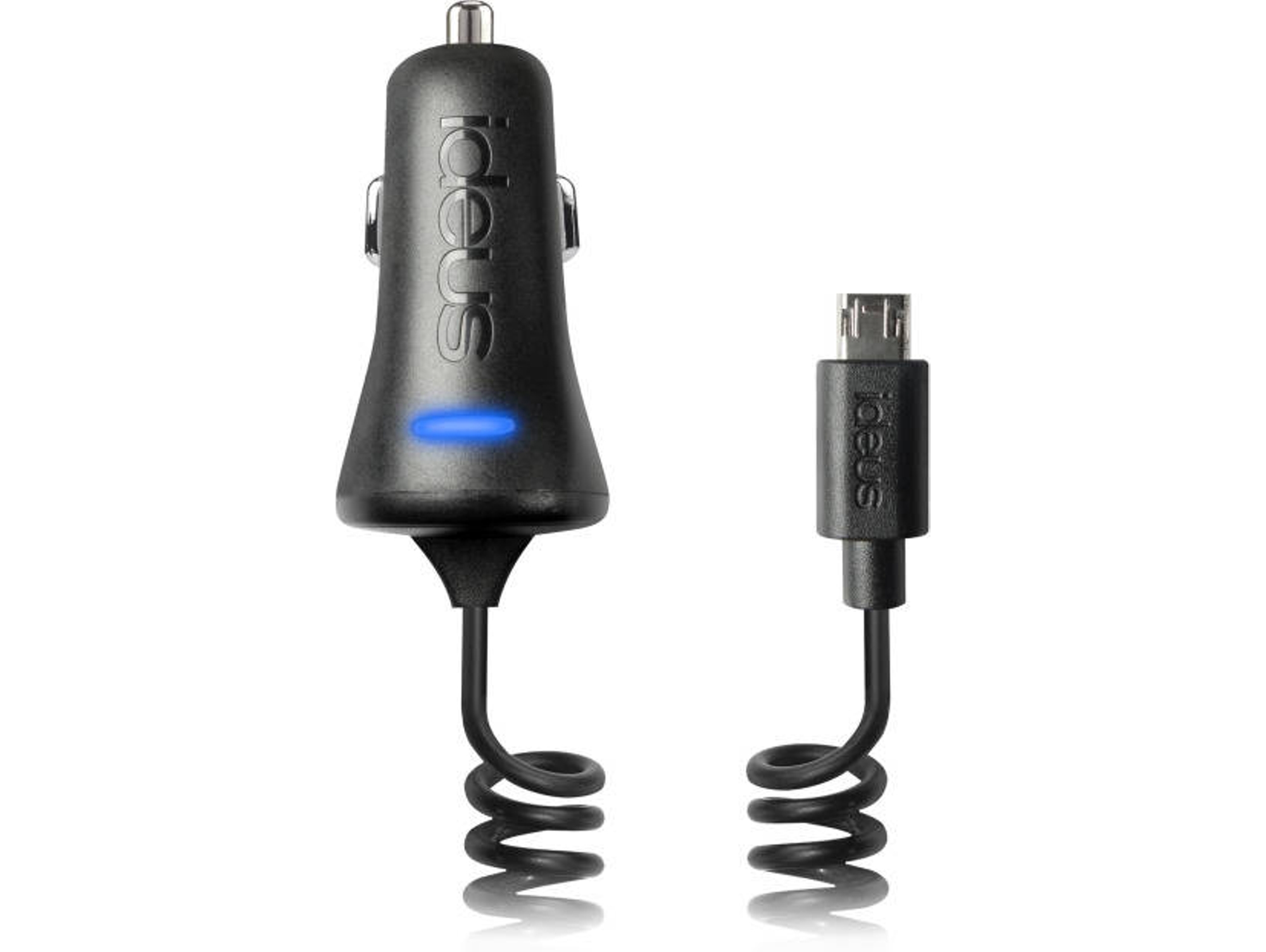 Cargador IDEUS SCMICUSB24BK Negro