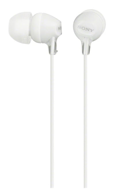 Auriculares con Cable SONY Mdr-Ex15Lp (In Ear - Blanco)