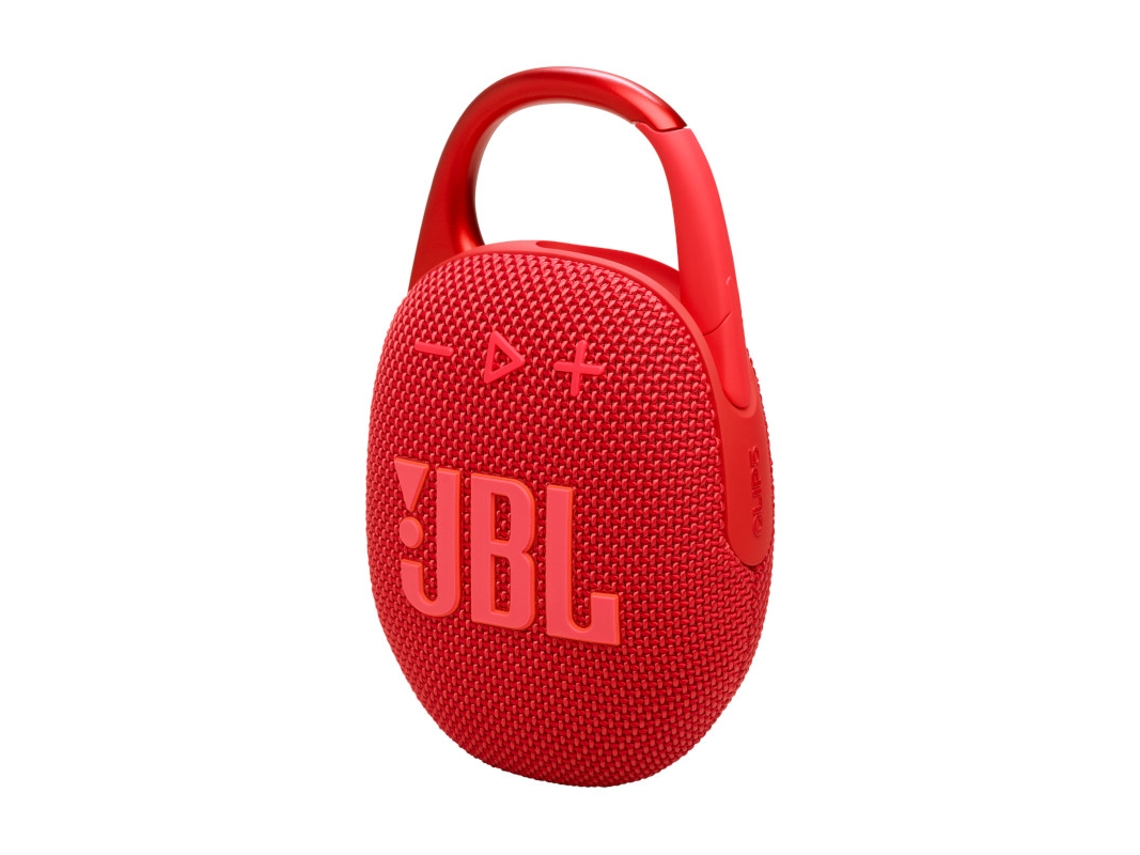 Altavoz Bluetooth JBL CLIP5 (7 W - Autonomía: 12 h - Rojo)