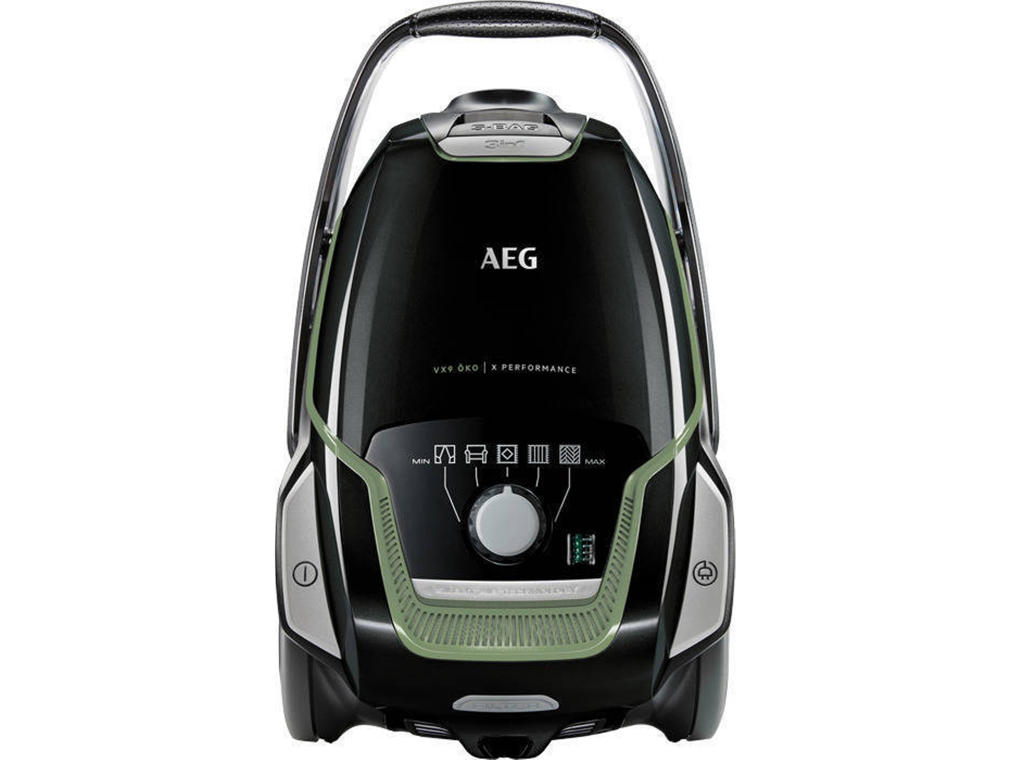 Aspirador con bolsa AEG VX9-2-ÖKO X Performance (A - 65 dB - Bolsa de polvo: 5 L)