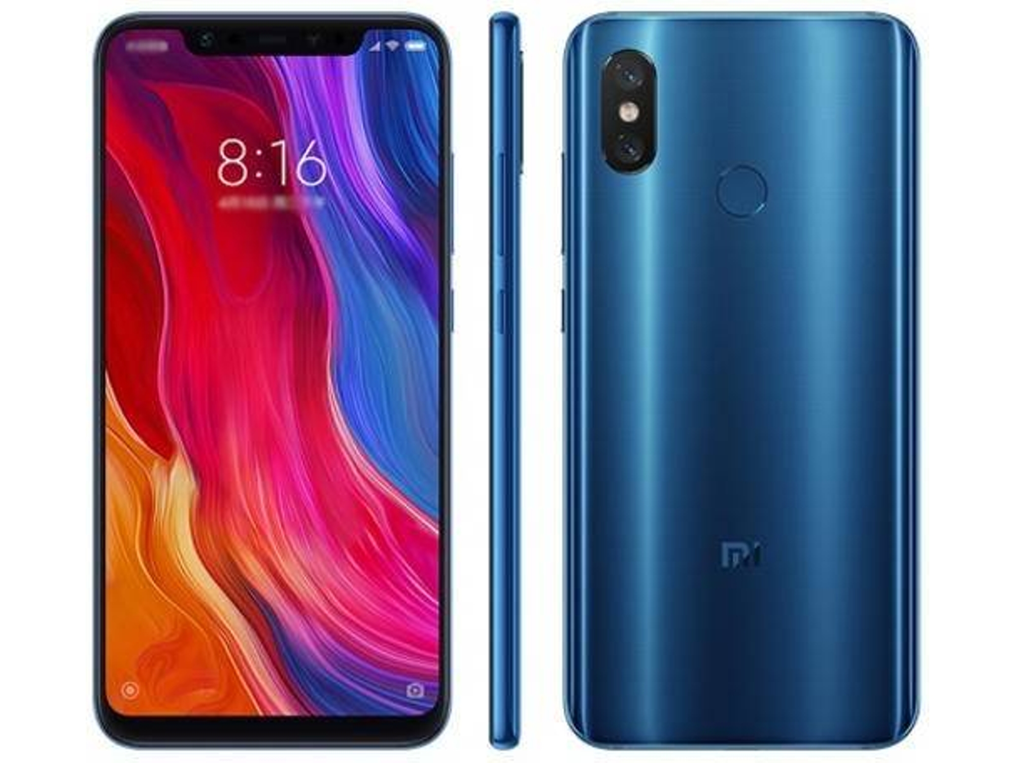 Smartphone XIAOMI Mi 8 (6'' - 6 GB - 64 GB - Azul)