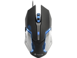 Ratón Gaming NGS GMX-100 (2400 dpi - Negro)