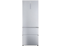 Frigorífico Combi HAIER HTR5720ENMG (No Frost - 200.6 cm - 483 l - Inox)