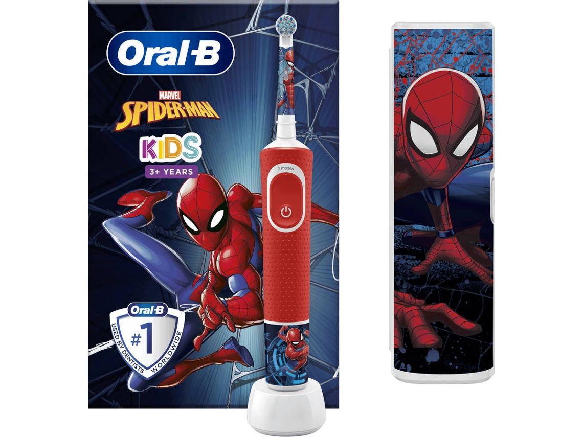 Cepillo de Dientes Eléctrico ORAL B Kids Spiderman
