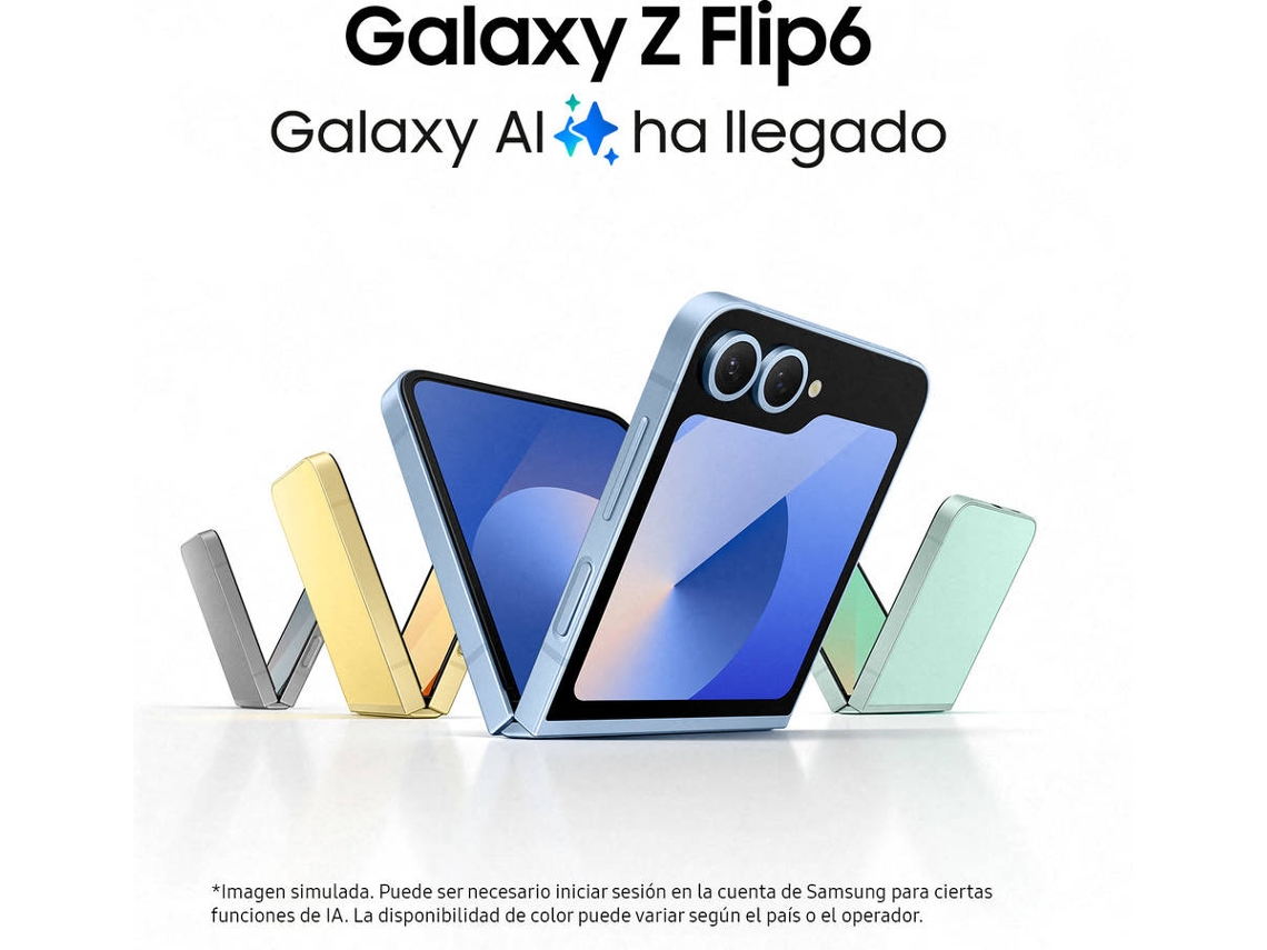 Samsung Galaxy Z Flip6 ブルー SIMフリー】Galaxy Z Flip6 256GB SM-F741QLBASJP Blue Samsung