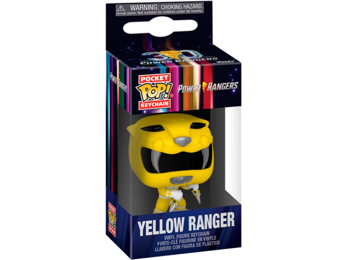Llavero FUNKO Pop! Power Rangers - Yellow Ranger