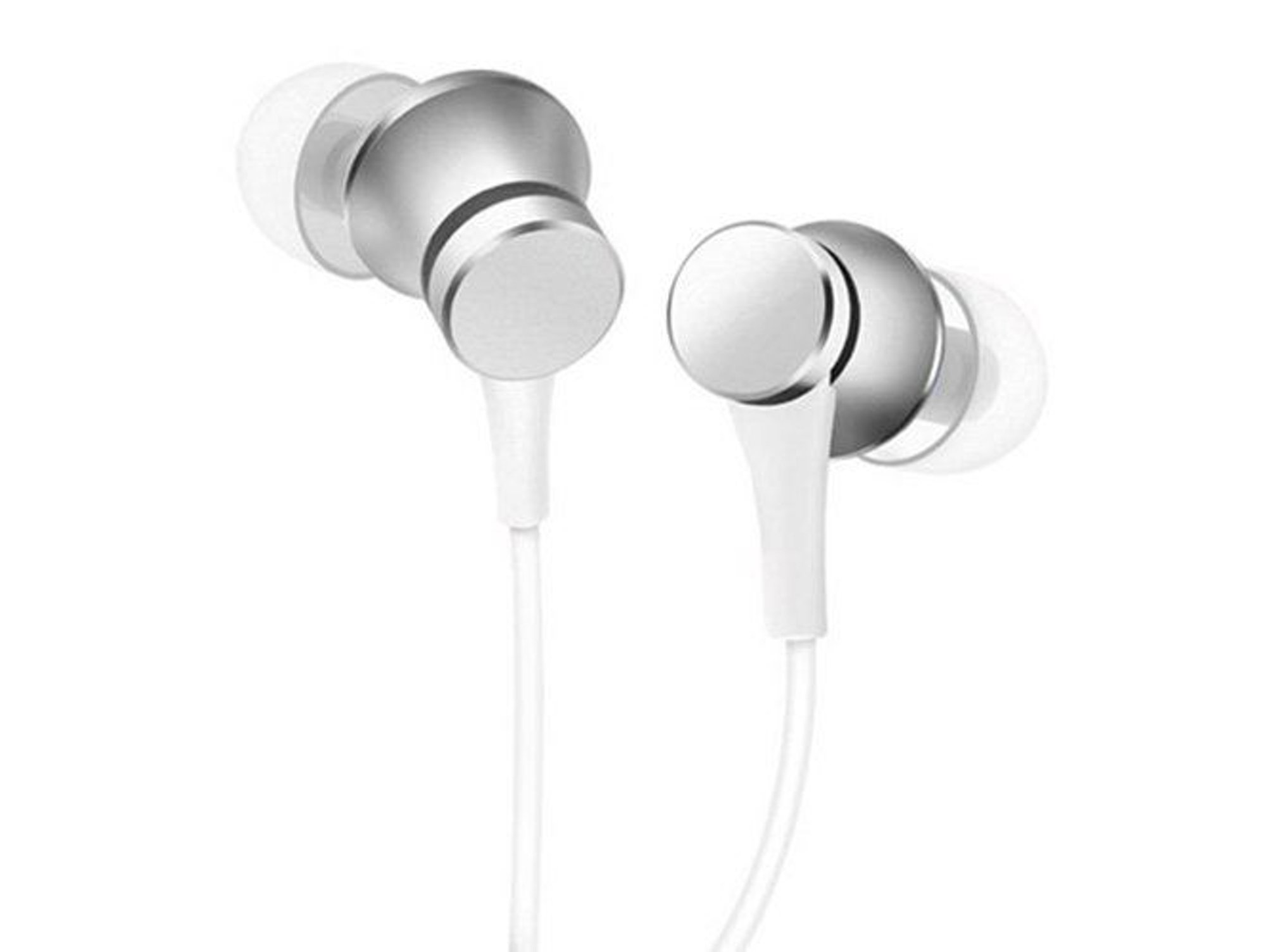 Auriculares con cable XIAOMI Basic (In ear - Micrófono - Atiende llamadas - Plateado)