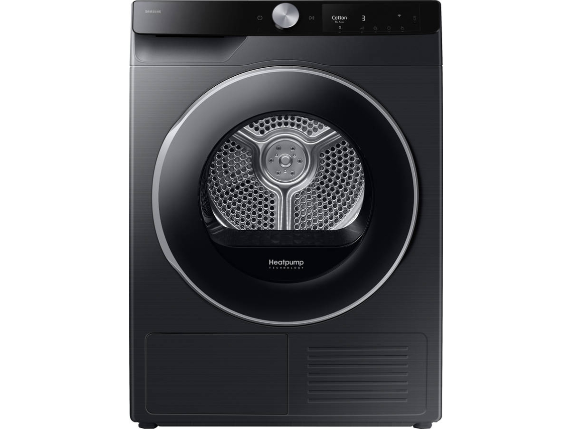 Secadora SAMSUNG DV90T6240LB/S3 (9 kg - Bomba de Calor - Negro)