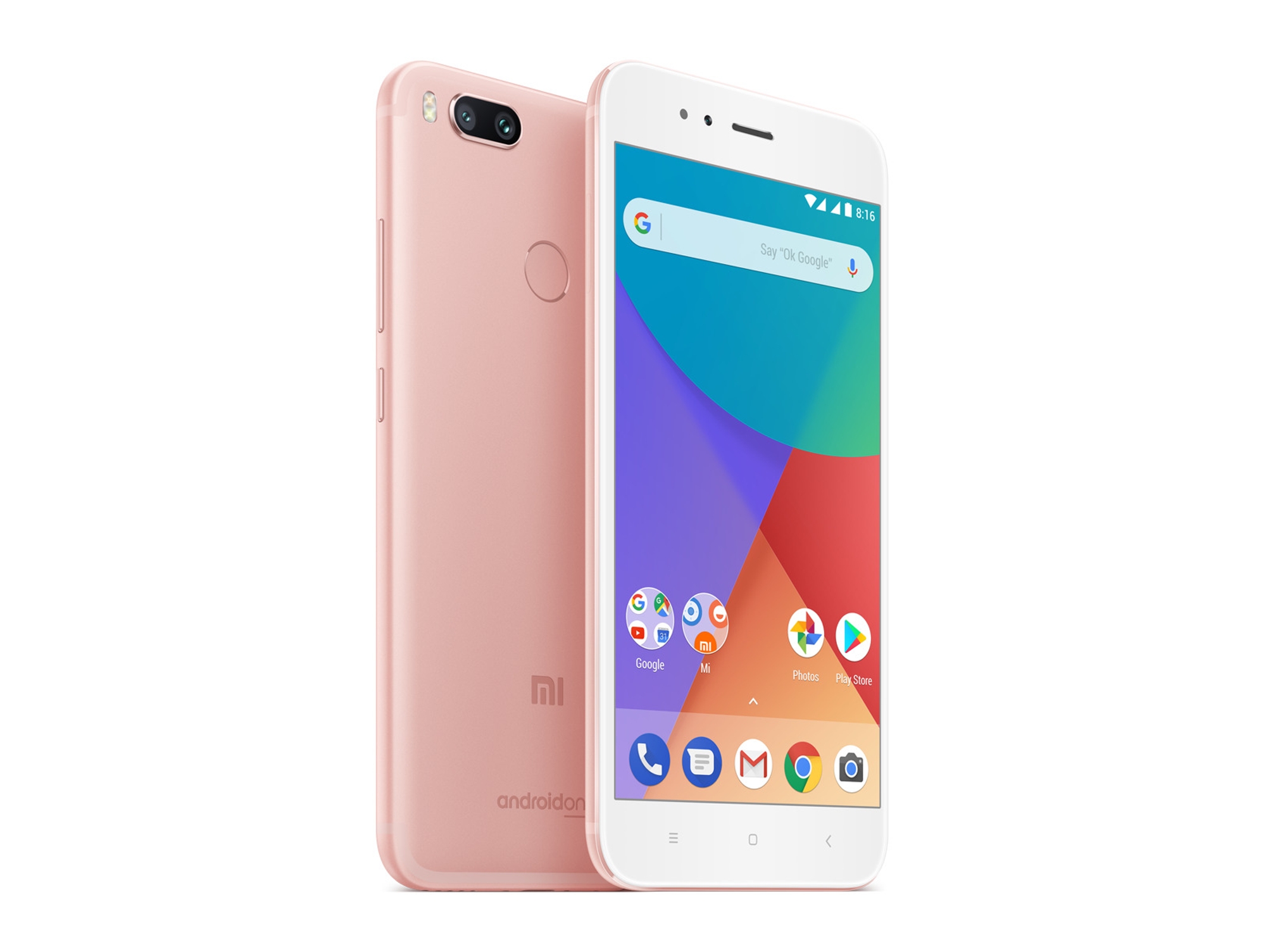 Smartphone XIAOMI Mi A1 (5.5'' - 4 GB - 64 GB - Rosa Dorado)