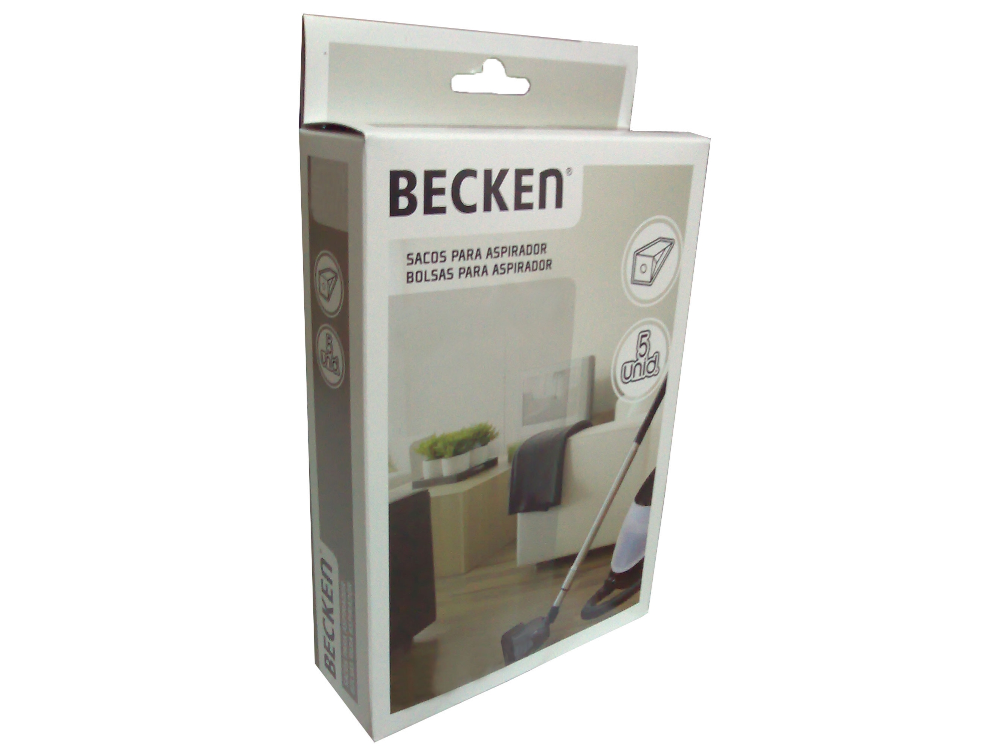 Bolsa de aspirador BECKEN REFª622 (5 unidades)