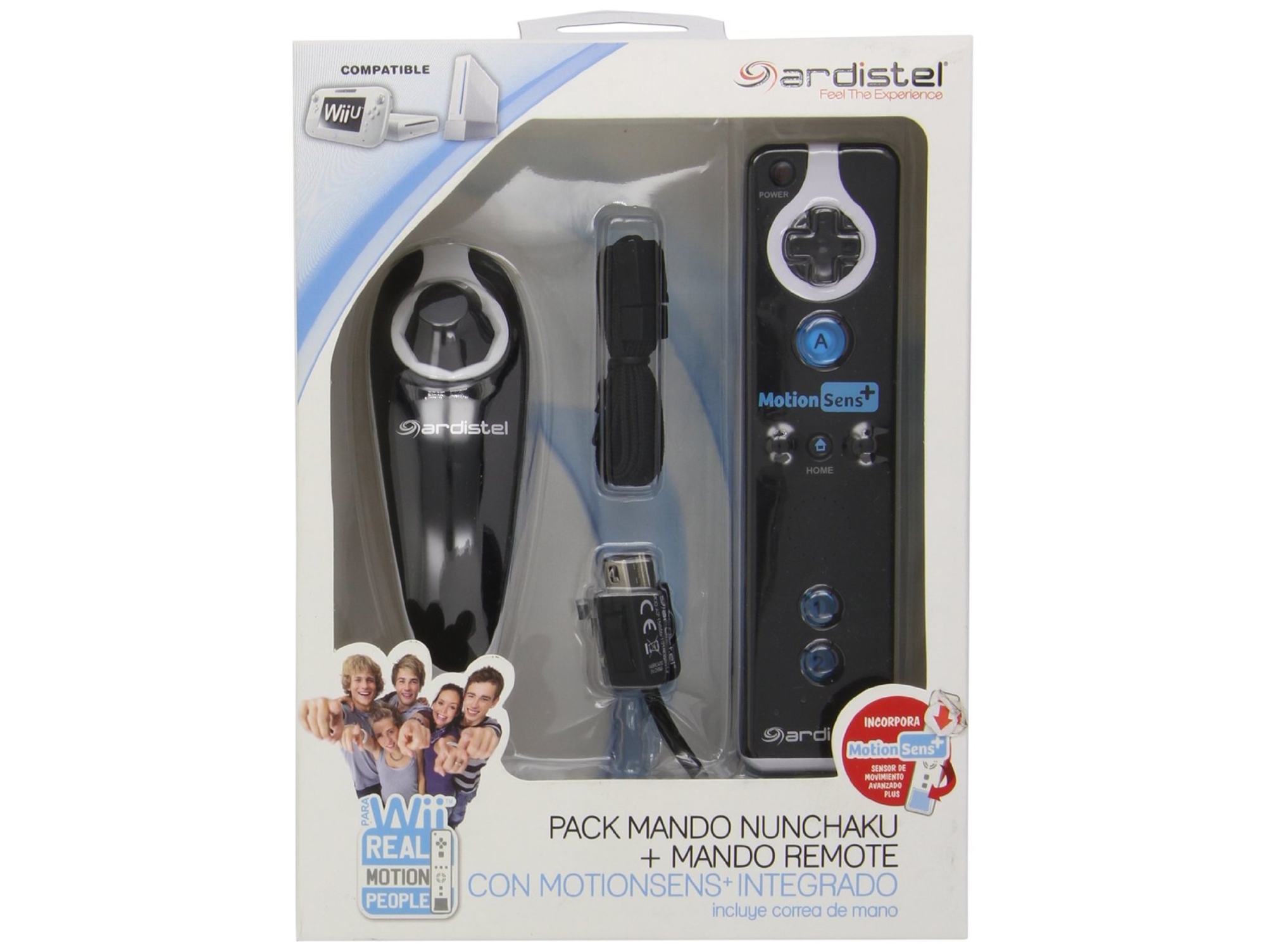 Pack Mandos MotionSens + Integrados Wii