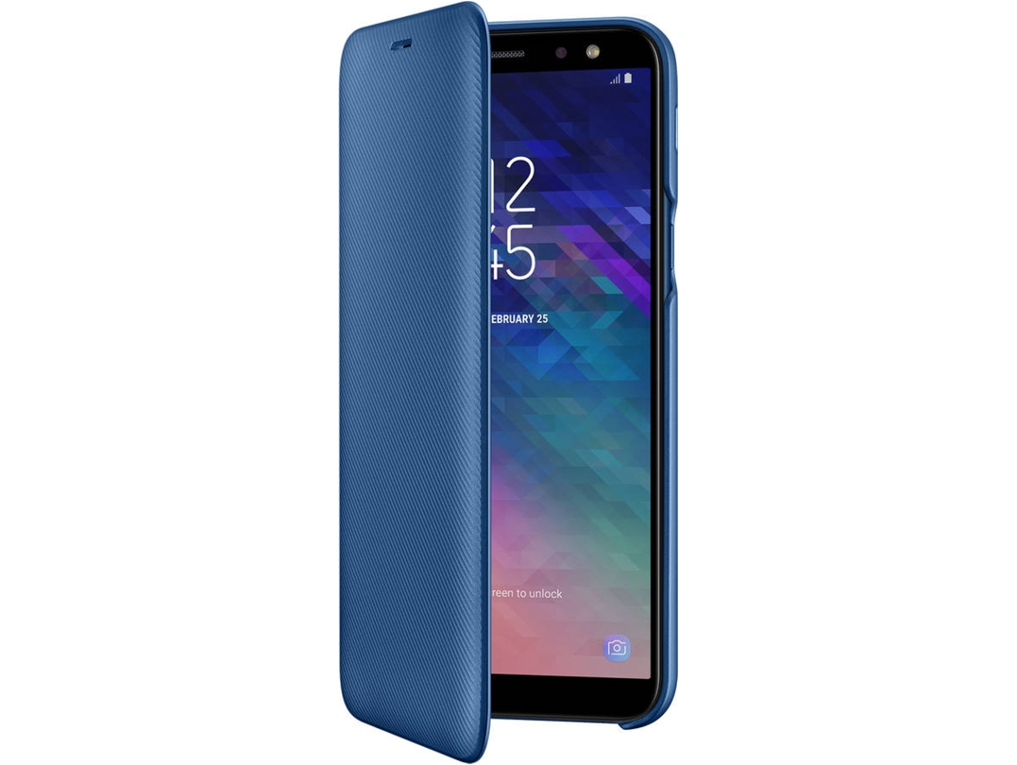 Funda SAMSUNG Galaxy A6 2018 Wallet Azul