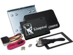 Disco SSD Interno KINGSTON KC600 UpKit (1 TB - SATA - 550 MB/s)