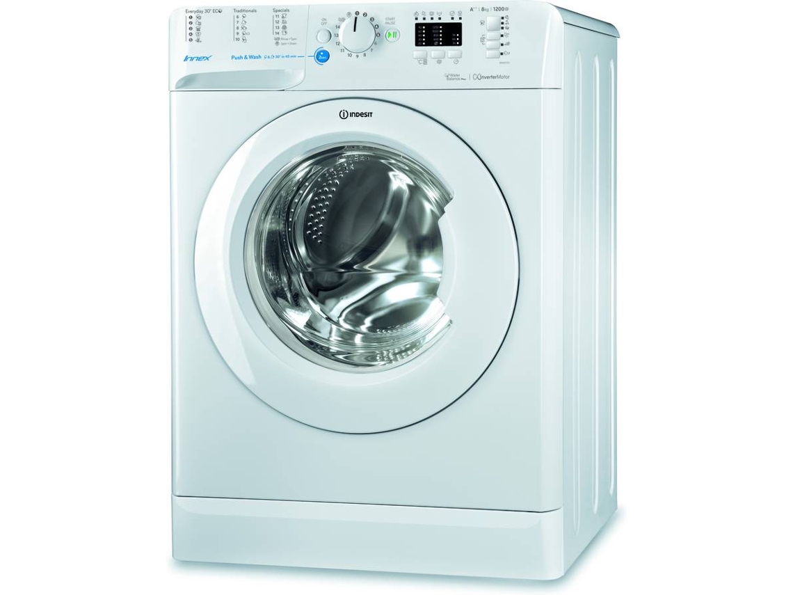 Lavadora INDESIT BWA 81283X W EU (Caja Abierta - 8 kg - 1200 rpm - Blanco)