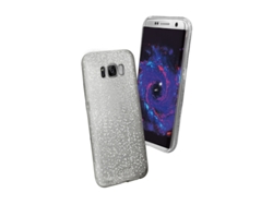 Carcasa Samsung Galaxy S8 SBS Sparky Glitter Plateado