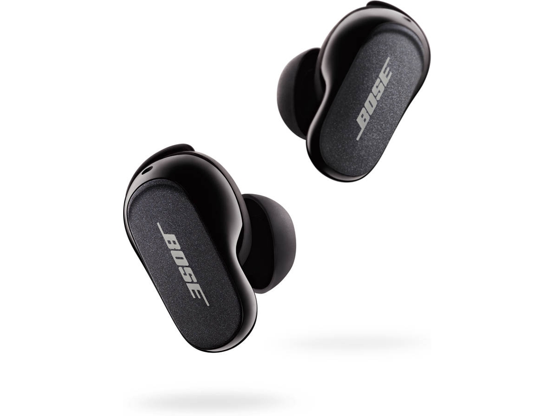 Auriculares Bluetooth True Wireless BOSE II QuietComfort (In Ear -  Micrófono - Negro)