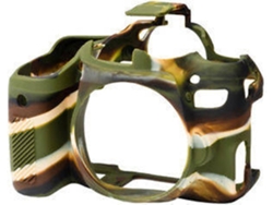 Funda silicona EASYCOVER Canon 77D Camuflaje
