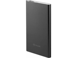 Powerbank MUVIT MUCHP0117 (5000 mAh - 1 USB - MicroUSB - Negro)