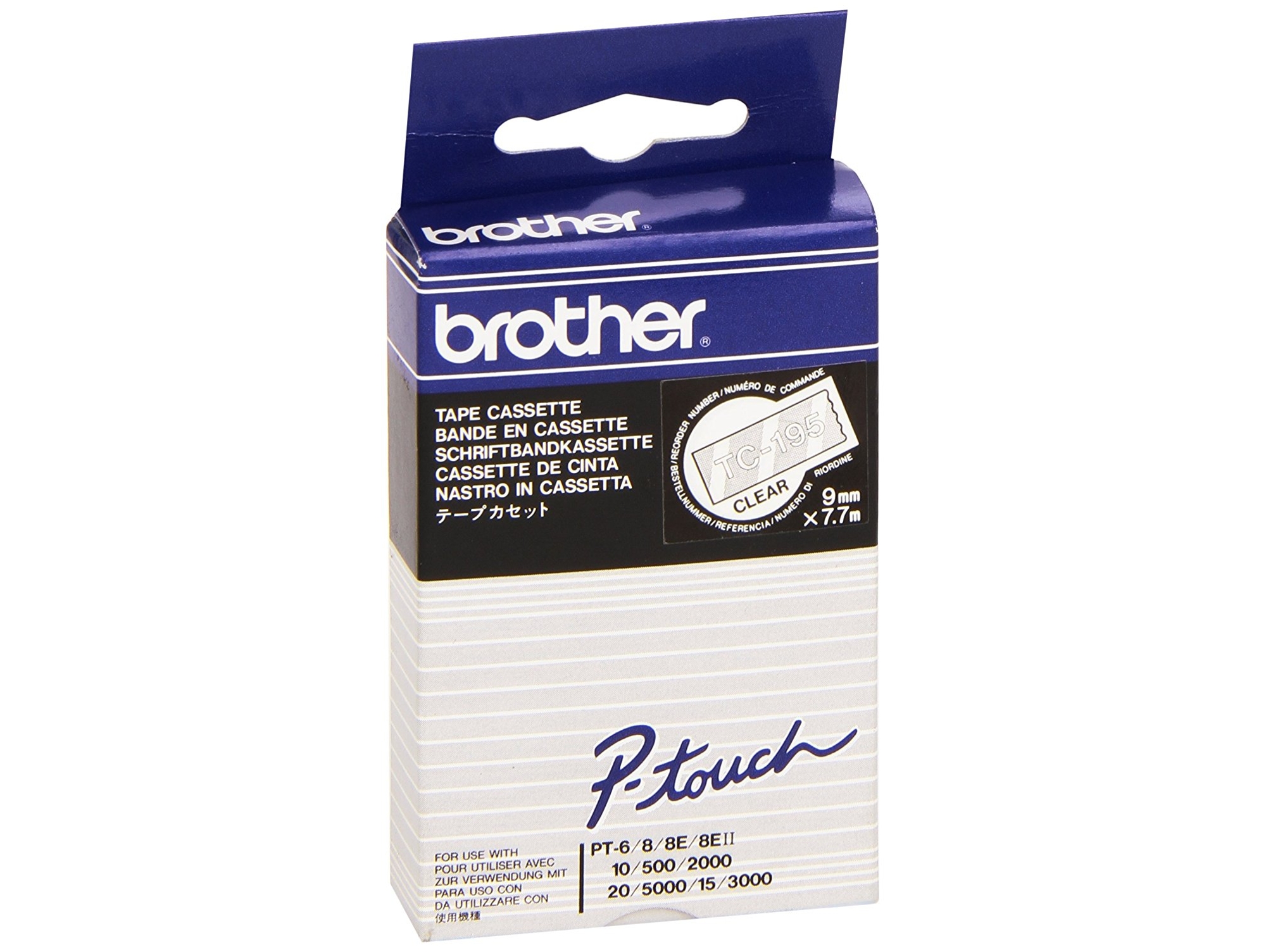 Cinta BROTHER TC195 laminada