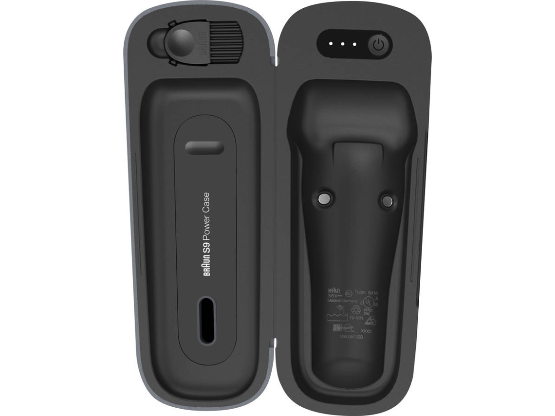 Estuche de Carga de Maquinilla de Afeitar BRAUN Powercase S9