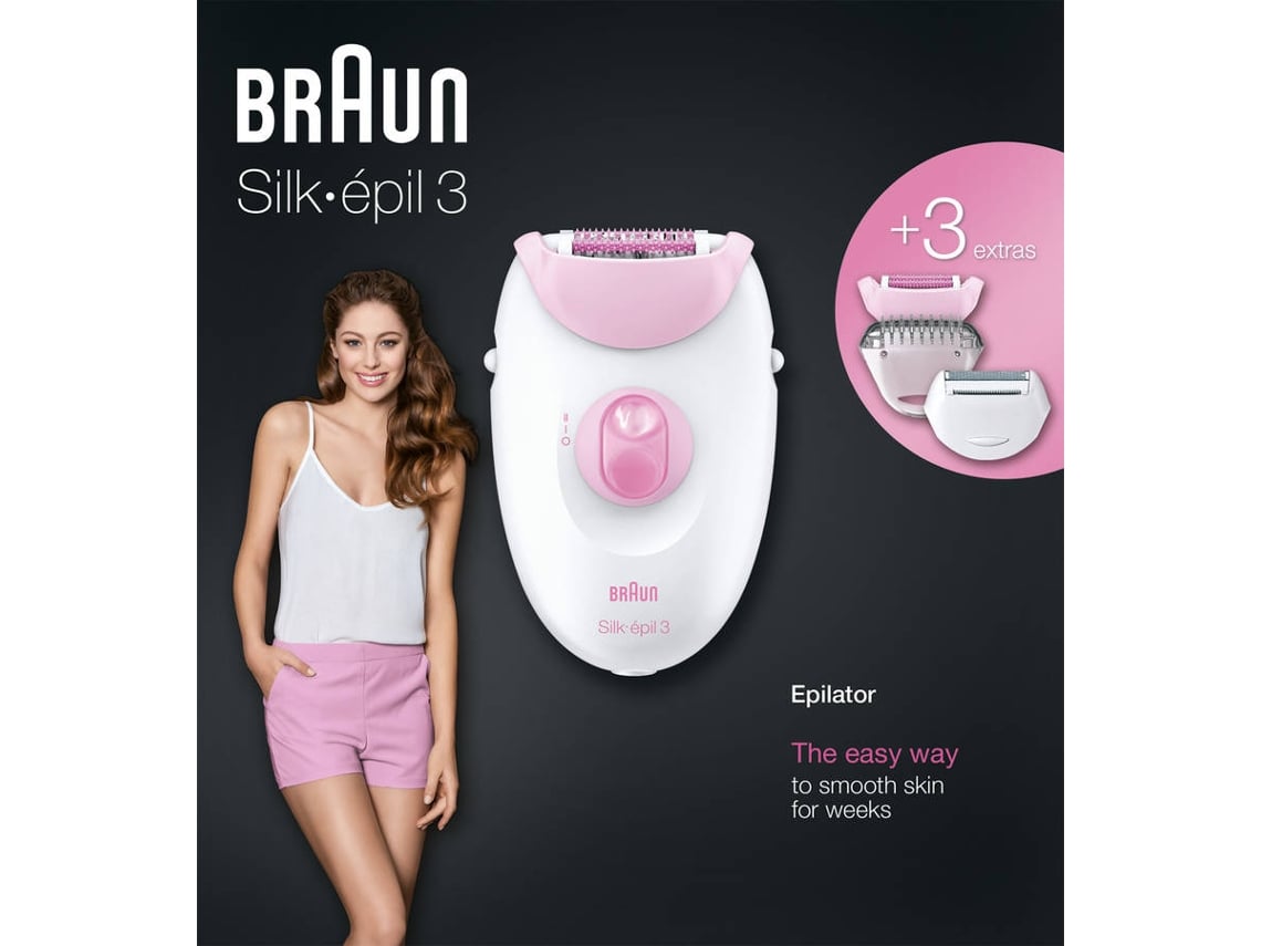 Depiladora BRAUN Silk Épil 3270 (Arranque Multi-zonas Corrente