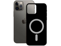 Carcasa iPhone 12 Pro KSIX Soft Magcharge Negro