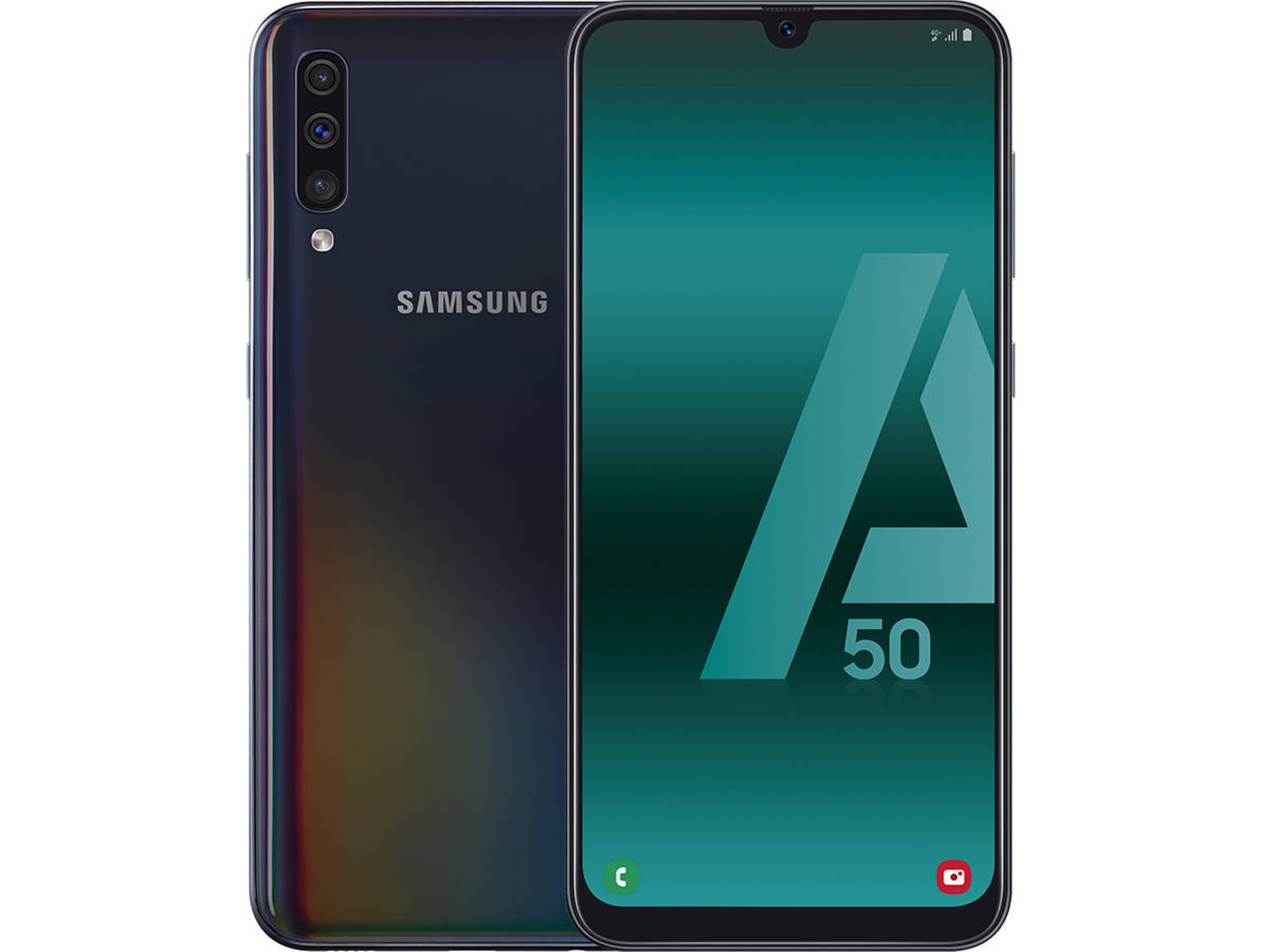 Smartphone SAMSUNG Galaxy A50 (6.4'' - 4 GB - 128 GB - Negro)