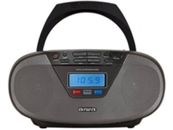 Radio CD AIWA BoomBox BBTU-400BK/ 6W/ Negro
