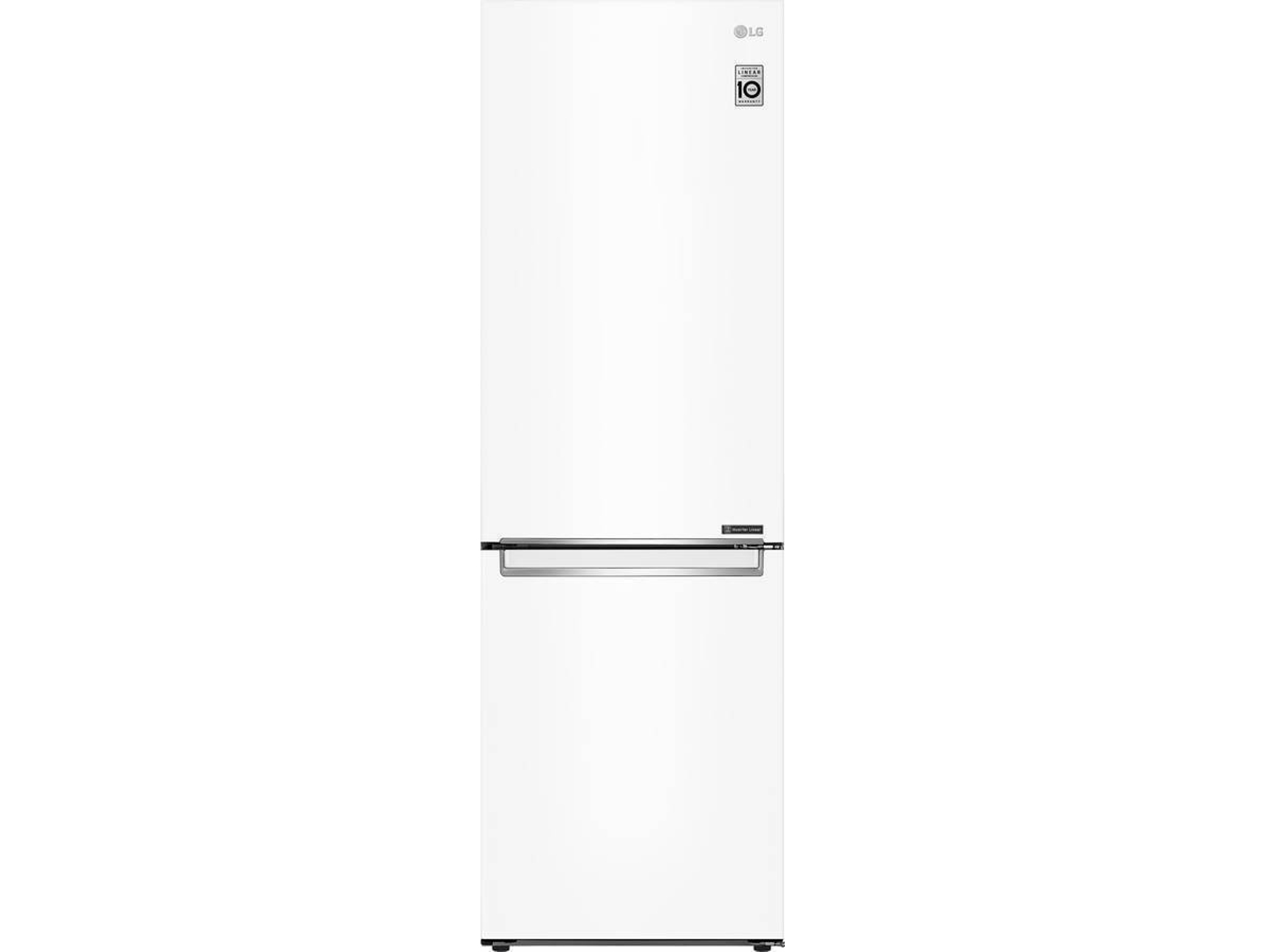 Frigorífico Combi Reacondicionado LG GBB61SWJZN (Grado A - No Frost - 186 cm - 341 L - Blanco)