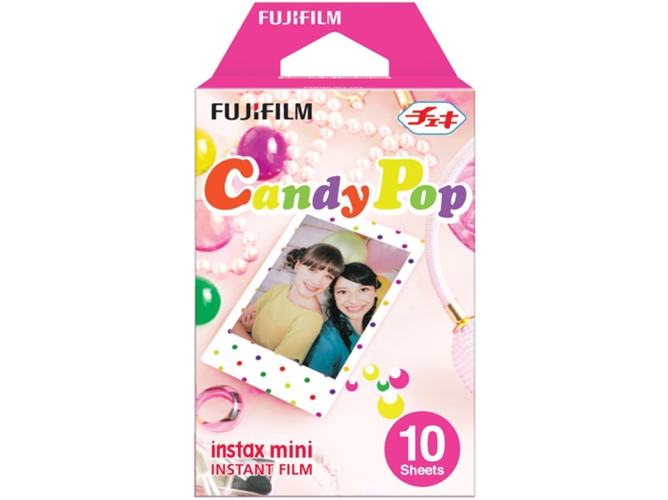 Papel Fotográfico FUJIFILM Colorfilm Instax Mini Candypop — Compatibilidad: Fujifilm Instax Mini