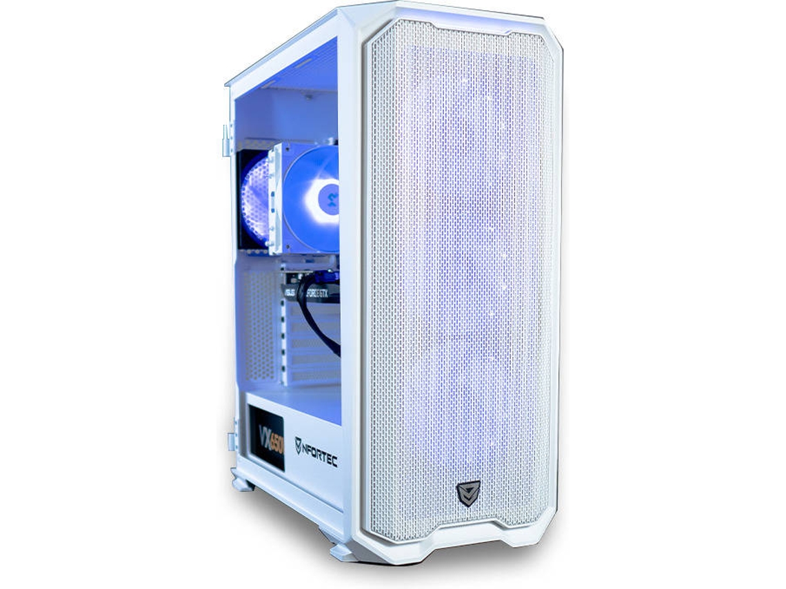 Desktop Ultima PBA Krater White (Intel I3 12100F RAM: 16 GB - 1 TB SSD - Asus GTX 1650 4GB)