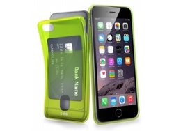 Funda iPhone 6, 6s SBS Fluocard Verde