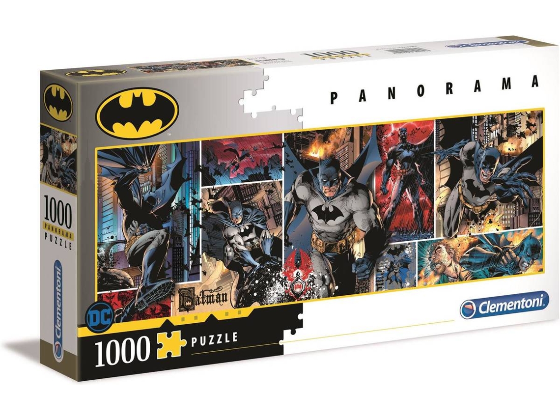 Puzzle CLEMENTONI Panorama Batman (Edad Mínima: 10 - 1000 Piezas)