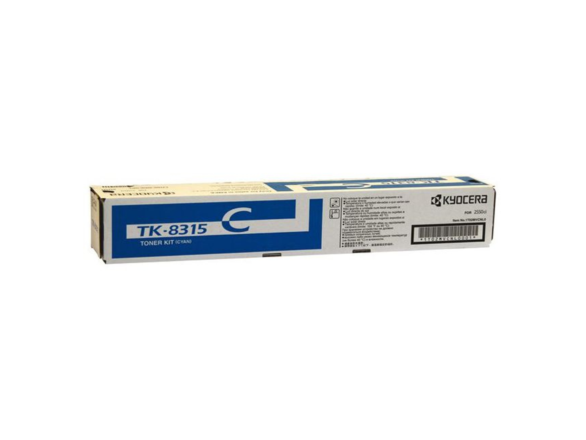 Cartucho de tóner Original KYOCERA TK 8315C Cian  para TASKalfa 2550ci