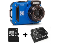 Cámara KODAK AGUA +2 Baterías + MICSD