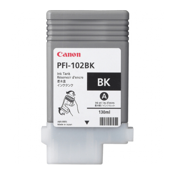 Cartucho de tinta Original CANON PFI-102BK Negro