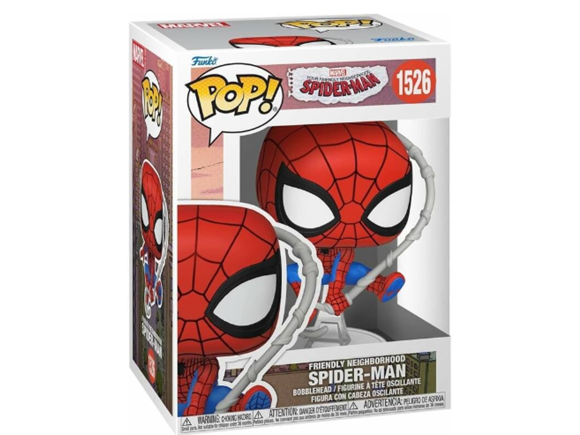 Figura FUNKO Pop! Marvel: Tu amigo y vecino Spiderman - Spider-Man Final Suit (Posible Chase)
