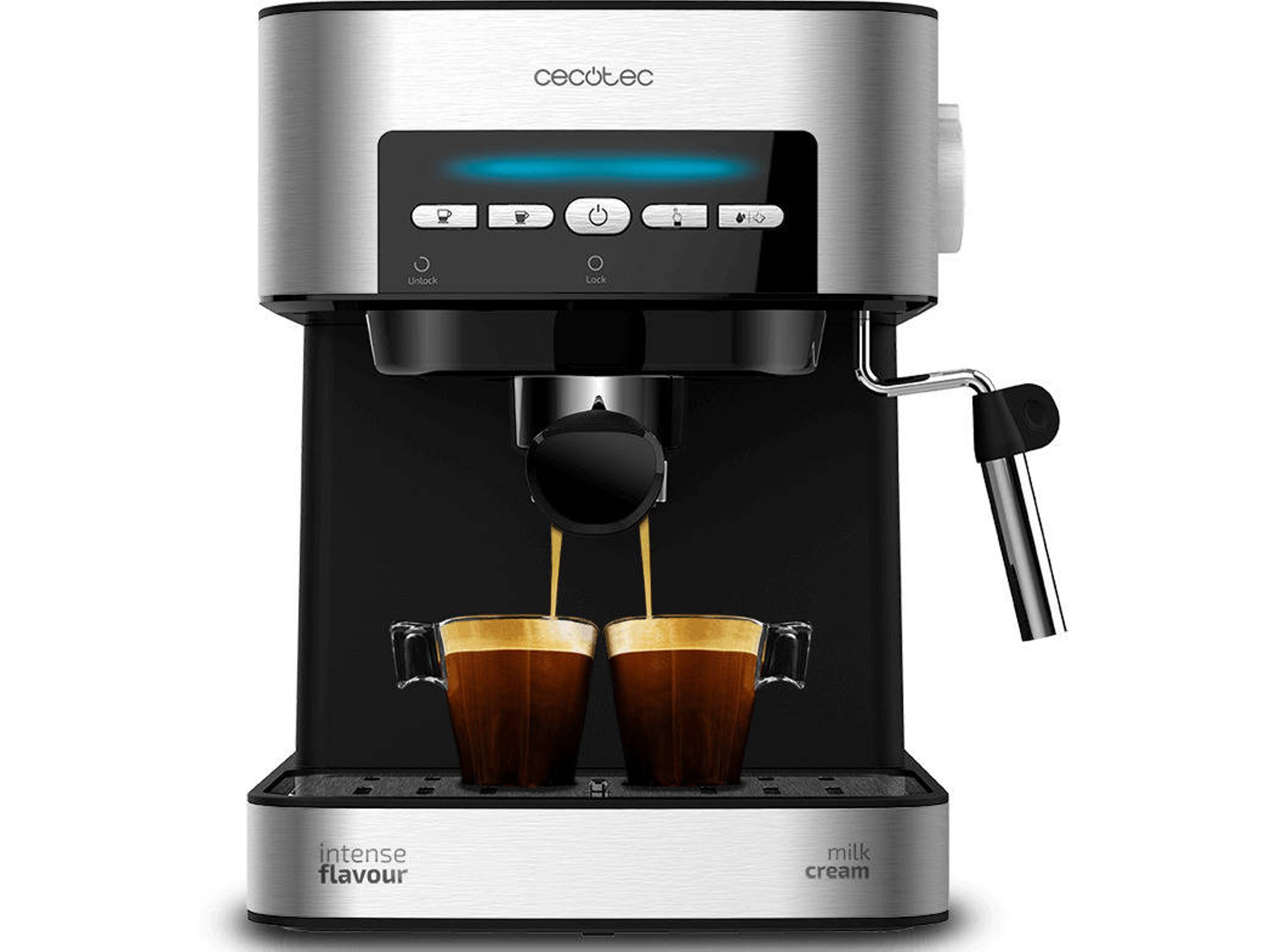 Cafetera CECOTEC Power Espresso 20 Matic (20 bar - Café molido)