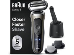 Máquina de Afeitar Eléctrica BRAUN Series 7 72-C7650CC (Dorado)