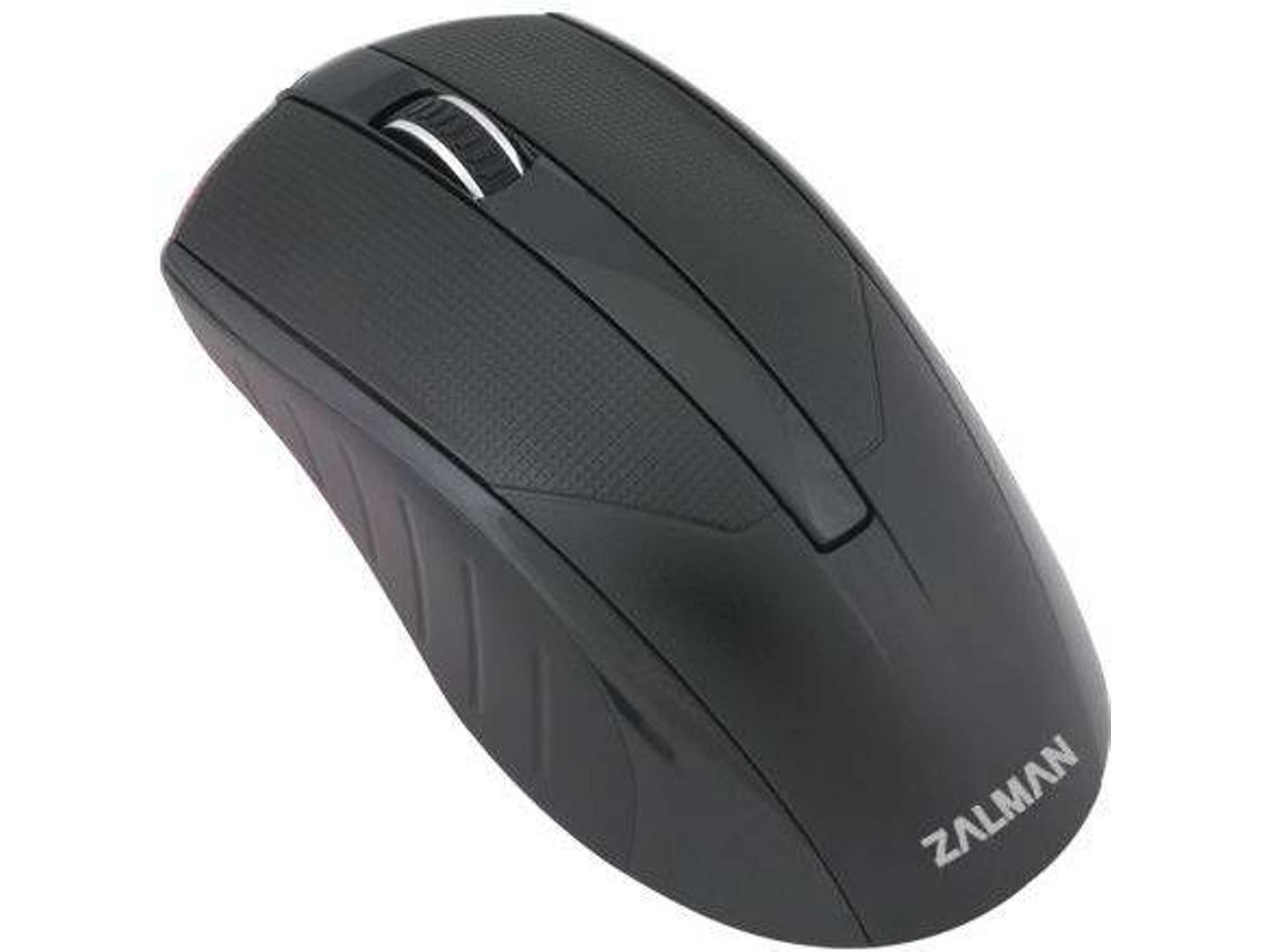 Ratón ZALMAN ZM-M100 (Inalámbrico - Casual - 1000 dpi - Negro)